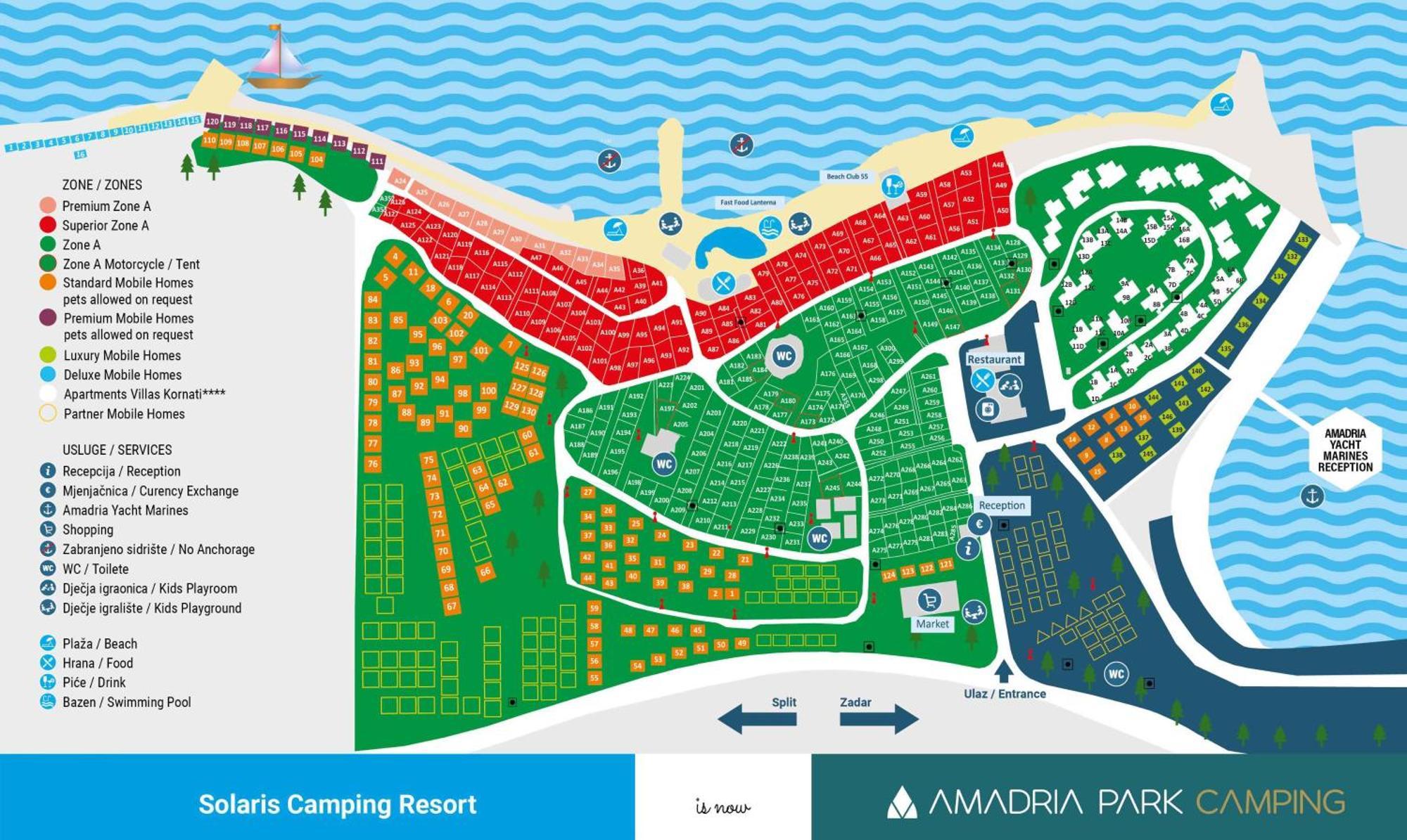 Amadria Park Camping Sibenik Mobile Homes מראה חיצוני תמונה